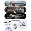 LISEN 15W MagSafe Car Mount Charger, Magnetic Wireless Car Phone Holder(Black)