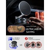LISEN 15W MagSafe Car Mount Charger, Magnetic Wireless Car Phone Holder(Carbon Fiber)