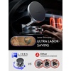 LISEN 15W MagSafe Car Mount Charger, Magnetic Wireless Car Phone Holder(Matte Black)