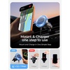 LISEN 15W MagSafe Car Mount Charger,[Light Pink] Magnetic Wireless Car Charger, Dashboard & Air Vent Car Phone Mounts, Car Phone Holder for iPhone 17-12, Samsung, Pixel, Cute Car Accessories for Women(Light Pink)