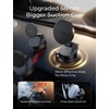 LISEN Magsafe Car Mount Charger, 15W Fast Charging Magnetic Wireless Car Charger [Mini & Fast Charging], Magnetic Car Phone Holder Dashboard Gifts for iPhone 17 Pro Max Air 16 15 14,Samsung(Black)