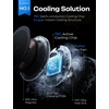 LISEN Qi2.2 25W MagSafe Car Mount Charger, TEC Cooling for iPhone 12‑17