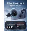 LISEN Qi2.2 25W MagSafe Car Mount Charger, TEC Cooling for iPhone 12‑17
