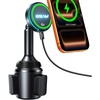 LISEN for Qi2.2 25W MagSafe Car Mount Charge,Cooling Fan,95W Fast Adapter(Graphite)