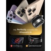 LISEN Portable for iPhone 17 Electric Vacuum Suction Phone Holder for Car MagSafe, Magnetic Phone Holder for Car Suction Cup Phone Mount Foldable for iPhone 17 Pro Max Air /16/15/14/13/12 Kits(black)