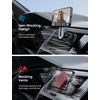 LISEN for MagSafe Car Mount, Magnetic Phone Holder for Car Vent Phone Mount, Super Magnetic Car Phone Mount, Air Vent Hands Free Phone Mount, Gifts Car Phone Holder Magnetic for iPhone 17 Pro Max 16(Silver)