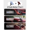 LISEN for MagSafe Car Phone Mount -Strong Magnets Magnetic Phone Holders for Your Car 2-in-1 Vent Dashboard Magnet Cell Phones Holder Mounts Car Accessories Gifts for Men Women fit iPhone, Black(Black)