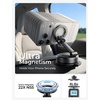 LISEN for MagSafe Car Phone Mount -Strong Magnets Magnetic Phone Holders for Your Car 2-in-1 Vent Dashboard Magnet Cell Phones Holder Mounts Car Accessories Gifts for Men Women fit iPhone, Black(Obsidian Black)