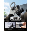 LISEN for MagSafe Car Phone Mount -Strong Magnets Magnetic Phone Holders for Your Car 2-in-1 Vent Dashboard Magnet Cell Phones Holder Mounts Car Accessories Gifts for Men Women fit iPhone, Black(Obsidian Black)
