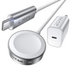 LISEN for Apple Watch Charger Fast Charging USB C iWatch Charger 20W+5W(White)