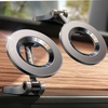 LISEN for MagSafe Car Mount for iPhone 17 Pro Max [24 Strong Magnets] Classic Magnetic Phone Holder for Car Dashboard Magnet Phone Mount Car Cell Phone Holder for iPhone 17 Pro Max Air 16 15 14 13 12(Black)