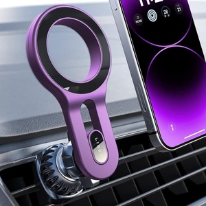 LISEN for MagSafe Car Mount, Magnetic Phone Holder for Car Vent Phone Mount, Super Magnetic Car Phone Mount, Air Vent Hands Free Phone Mount, Gifts Car Phone Holder Magnetic for iPhone 17 Pro Max 16(Purple)