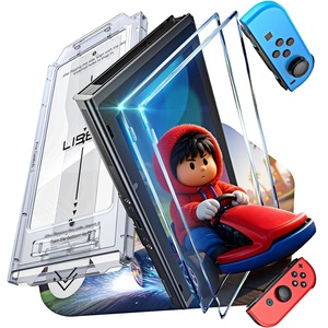 LISEN for [Matte Version] Nintendo Switch 2 Screen Protector (Anti-Glare & Auto Alignment Kit) Tempered Glass [Longest Durable] Full Coverage Switch2 Accessories, fit Pokémon Legends Z-A, 2 Pack(Nintendo Switch (2017) – 2 Pack)