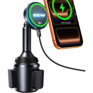 LISEN for Qi2 15W MagSafe Car Mount Charger,Super Fast Magnetic Wireless Car Charger for iPhone 16 Pro Max Accessories，Qi2 Fast Charging MagSafe Charger Fits iPhone 17 Pro Max 16 15 14 13 12 Series(Graphite)