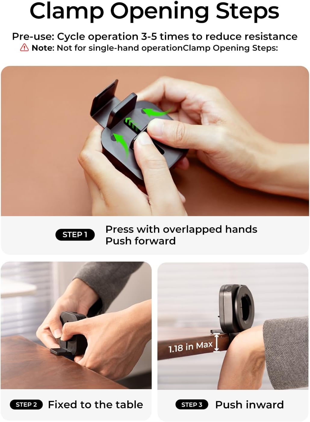 image:imageLISEN Airplane Travel Essentials for Flying Airplane Phone Holder for DeskBlack