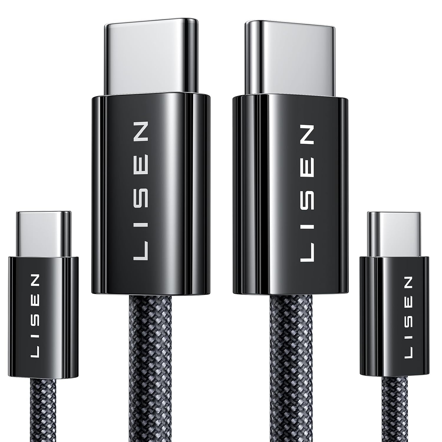 image:imageLISEN USB C to USB C Cable 240W Fast Charging Type C Charger Cord 66FTBlack