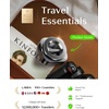 LISEN Airplane Travel Essentials for Flying Airplane Phone Holder for Desk(Black)