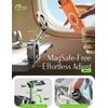 LISEN Airplane Travel Essentials for Flying Airplane Phone Holder for Desk(Black)