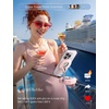 LISEN Airplane Travel Essentials for Flying Airplane Phone Holder for Desk(Pink)