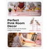 LISEN Cell Phone Stand iPhone Holder for Desk, Pink Gifts Gadgets Organizer(A- Pink)