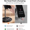LISEN Cell Phone Stand iPhone Holder for Desk, Pink Gifts Gadgets Organizer(BLACK)