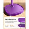 LISEN Cell Phone Stand iPhone Holder for Desk, Pink Gifts Gadgets Organizer(Dark Purple)
