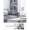 LISEN Tablet Stand iPad Holder Desk Mount, Kindle Accessories Tablet Holder(White)