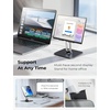 LISEN for iPad Stand Holder, Aluminum Tablet Stand Holder for iPad(Black)