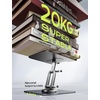 LISEN for iPad Stand Holder, Aluminum Tablet Stand Holder for iPad(Black)