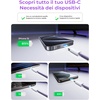 LISEN for iPhone 16 15 USB C to USB C Fast Charging, 60W USB C Cable Type C Fast Charging Cable for iPhone 16 15,Samsung Galaxy S25 Ultra Plus S24 S23 iPad Pro 13 12.9inch, iPad Air 5,White 3Pack 6FT(Purple)