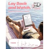 LISEN iPad Stand Tablet Holder for Desk, Adjustable Portable Monitor Stand(Pink)