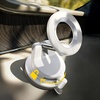 LISEN for MagSafe Car Mount [3800gf Strong Magnet & 90+LBS Suction] 360° Adjustable Vacuum Magnetic Phone Holders for Your Car, for iPhone 17 Pro Max 16 15 14 13 12 Plus Air for All Smartphones(Pearl White)