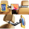 LISEN iPad Holder for Car Tablet Mount, Road Trip Essentials Kids Back Seat(4.7-11″)