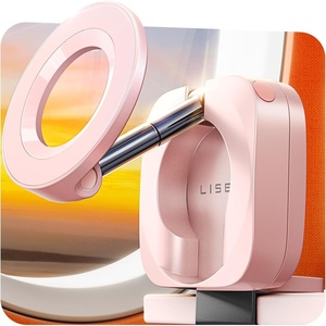 LISEN Airplane Travel Essentials for Flying Airplane Phone Holder for Desk(Pink)