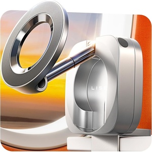 LISEN Airplane Travel Essentials for Flying Airplane Phone Holder for Desk(Silver)