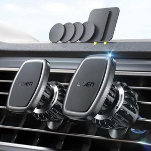 LISEN for MagSafe Car Mount [3800gf Strong Magnet & 90+LBS Suction] 360° Adjustable Vacuum Magnetic Phone Holders for Your Car, for iPhone 17 Pro Max 16 15 14 13 12 Plus Air for All Smartphones(Zenith Black)
