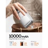 LISEN Magnetic Portable Charger Power Bank for iPhone 10000mAh(Ceramic White)