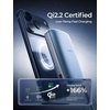 LISEN Magnetic Portable Charger Power Bank for iPhone 10000mAh(Ice Blue)
