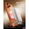 LISEN Magnetic Portable Charger Power Bank for iPhone 10000mAh(Sandstone Khaki)