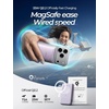 LISEN Magnetic Portable Charger Power Bank for iPhone 10000mAh(Soft Violet)
