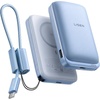 LISEN Magnetic Portable Charger Power Bank for iPhone 10000mAh(Ice Blue)