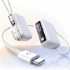 LISEN Qi2 15W Ultra Slim MagSafe Battery Pack,5000mAh Fast Charging MagSafe Power Bank Slim Wireless,Slim Magnetic Portable Charger,Magnetic Power Bank for iPhone Air/17/16/15-12 Series，Pink(Pearl White)
