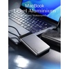 LISEN CCC Certified [Metal Alloy] 0.5″ Ultra Slim 10000mAh Power Bank 3C, TSA Approved Airplane Travel Essentials, Portable Charger USB-C Fast Charging for iPhone 17 Air 16 15 Pro Samsung Galaxy S26(Silver)