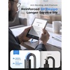 LISEN USB C to Micro USB Cable, 2-Pack 3.3FT Nylon Braided, Micro USB to USB C Cable, 3A Charging&480Mbps Data Transmission, for Type C Wall Chargers/PS4/Xbox One/Old Kindle/Android(Midnight)