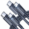 LISEN USB C to Micro USB Cable, 2-Pack 3.3FT Nylon Braided, Micro USB to USB C Cable, 3A Charging&480Mbps Data Transmission, for Type C Wall Chargers/PS4/Xbox One/Old Kindle/Android(Black)
