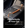 LISEN Coiled USB C to USB C Cable 2 Pack 60W Fast Charging Cord(Orange)