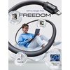 LISEN 10FT USB C Cable Fast Charging, Chubby 240W Cable USB C to USB C Fast Charging Soft Silicone USBC to USBC Parallel Cable for iPhone 17 Pro Max 16 15 Samsung S25 Ultra MacBook Pro Air iPad Black(Black)