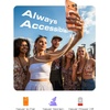 LISEN Crossbody Lanyard Teacher, 60W USB C Cable for iPhone Air 17 16 15, Anti-Theft Phone Chain Crossbody Phone Strap for Most Smartphones, Cell Phone Neck Holder for Women, Desert Gold