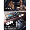 LISEN Retractable Car Charger, 84W Car Charger USB C Fast Charge, 4 in 1(Black)