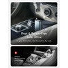 LISEN 72W Retractable Car Charger Ultra-Compact USBC Fast Car Charger(1C Cable-Silver)